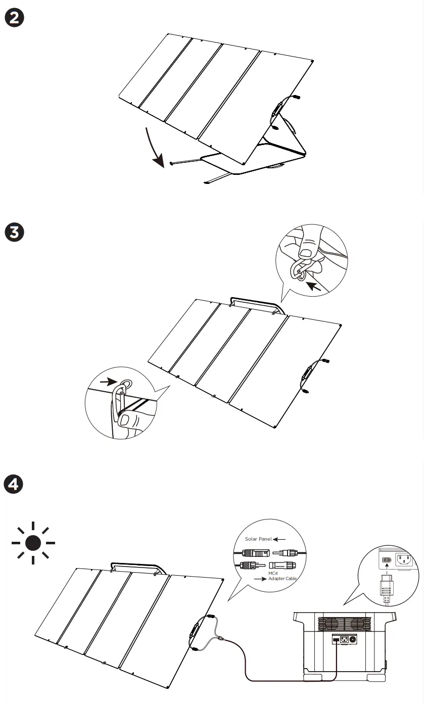 EcoFlow 400W SOLAR PANEL Portable Solar Panel - fig 3