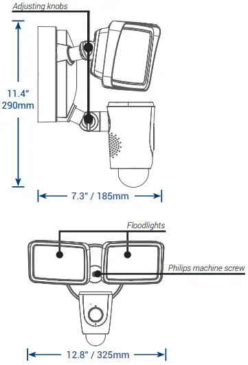 LOREX V261LCD EG 1080P Wired Floodlight Camera - Fig 7