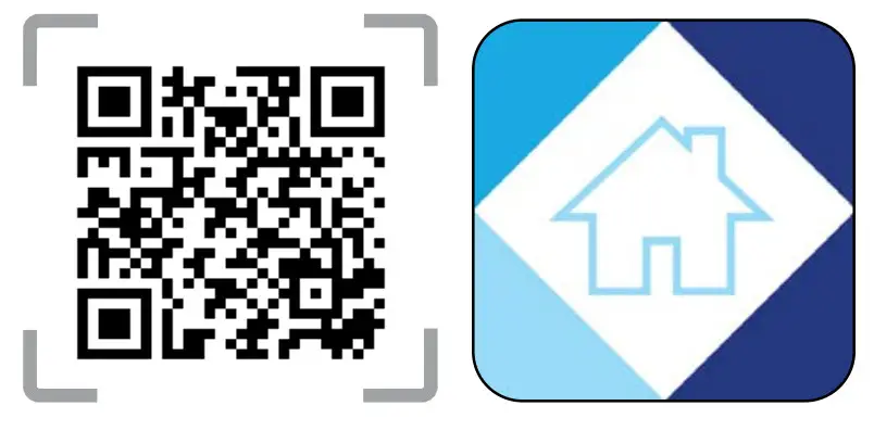 LOREX V261LCD EG 1080P Wired Floodlight Camera - QR code