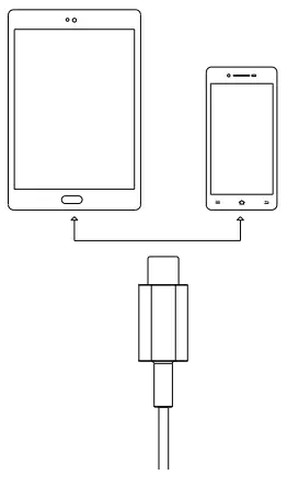 BOYA BY-DM2 Digital Lavalier Microphone - Android device