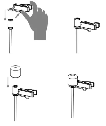 BOYA BY-DM2 Digital Lavalier Microphone - Operations