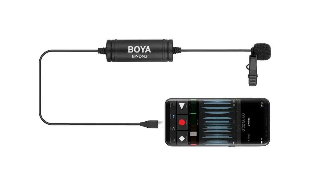 Boya By-dm2 Digital Lavalier Microphone Instruction Manual