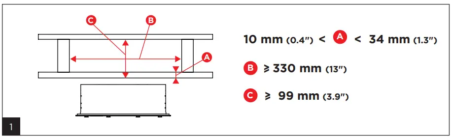FOCAL-1000-IWLCR6-3Way -nWall-Loudspeaker-FIG-1
