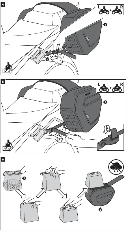 SW-MOTECH BC.HTA.01.740.31700 Pro Blaze H Saddlebag Set for Honda NC750X FIG 9