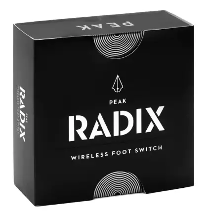 Peak-Radix-WIRELESS-FOOTSWITCH-Peak-Needles-product-image