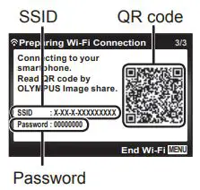 OLYMPUS Digital Camera Instruction Manual - Failure of reading QR code