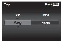 OLYMPUS Digital Camera Instruction Manual - adjust the tap control