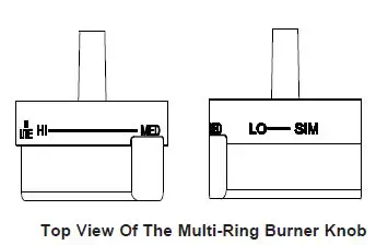 MONOGRAM ZGU364NDTSS 36 Inch Slide-In Professional Gas Rangetop-8