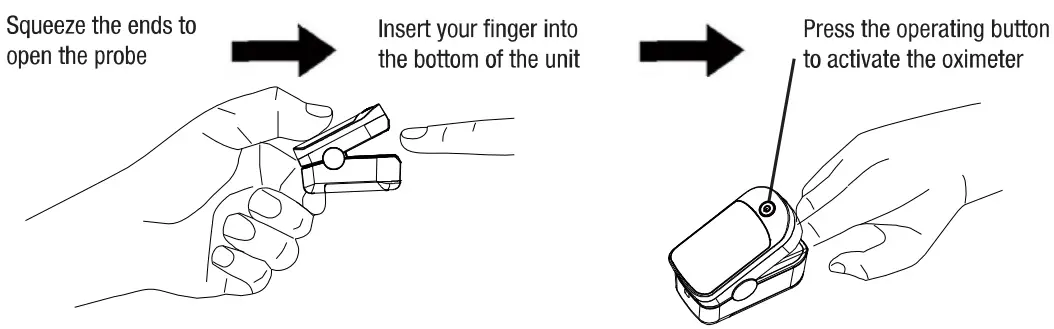 healthsmart Pulse Oximeter - operating guide