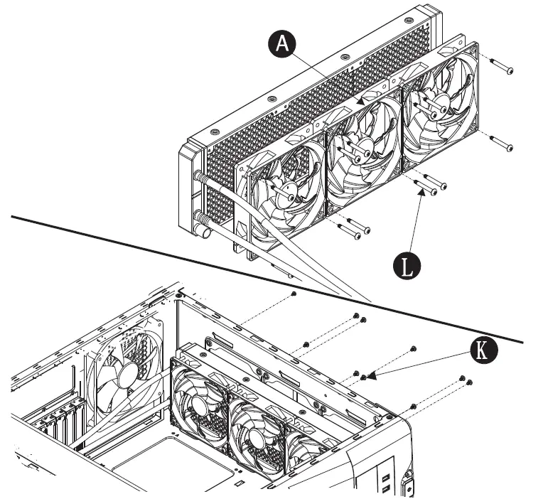 AZZA LCAZ-120R-ARGB Blizzard CPU Liquid Cooler 22