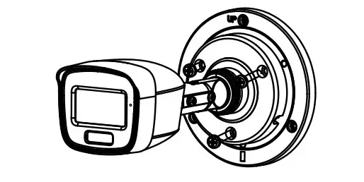 HIKVISION THC-B159-MS HiLook Series 3K ColorVu Audio Bullet Camera - Figure 7