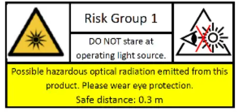 HIKVISION THC-B159-MS HiLook Series 3K ColorVu Audio Bullet Camera - warning