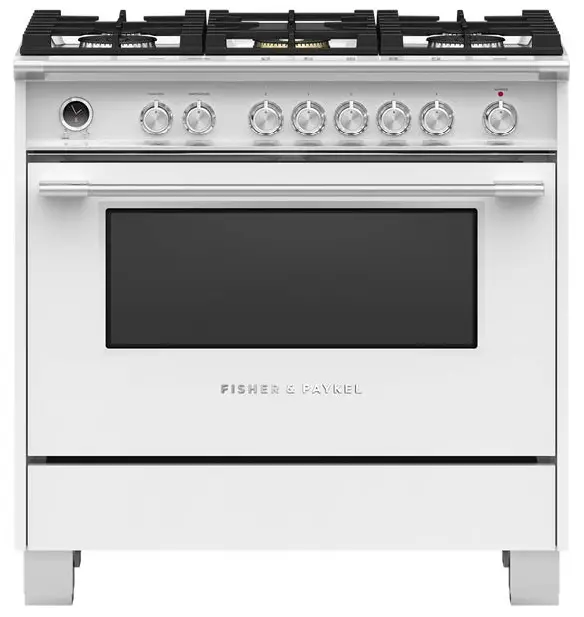 FISHER-PAYKEL-OR36SCG6W1-36-Inch-5-Burners-Self-Cleaning-Dual-Fuel-Range-product