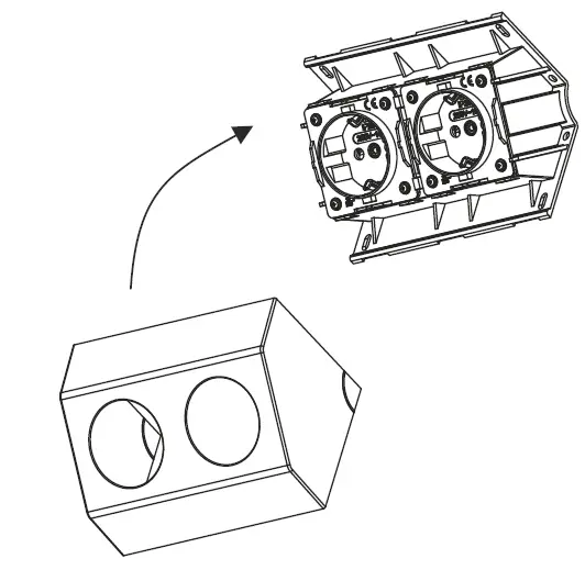 LIMENTE ECON-2 Corner Socket 05