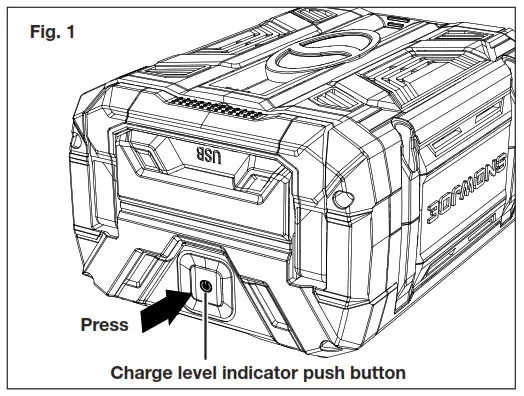 SNOWJOE iON100V-21SB-CT Cordless Snow Blower - Fig. 1