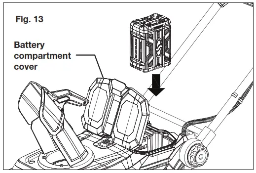 SNOWJOE iON100V-21SB-CT Cordless Snow Blower - Fig. 13