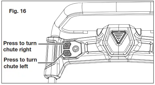 SNOWJOE iON100V-21SB-CT Cordless Snow Blower - Fig. 16