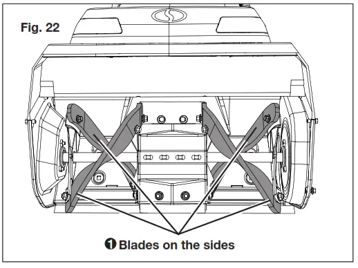 SNOWJOE iON100V-21SB-CT Cordless Snow Blower - Fig. 22