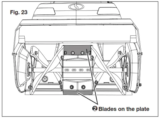 SNOWJOE iON100V-21SB-CT Cordless Snow Blower - Fig. 23