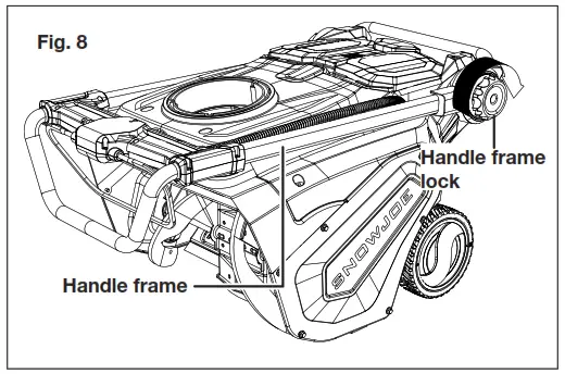 SNOWJOE iON100V-21SB-CT Cordless Snow Blower - Fig. 8