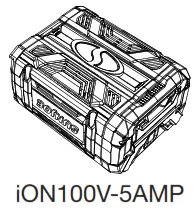 SNOWJOE iON100V-21SB-CT Cordless Snow Blower - ON100V-2.5AMP2