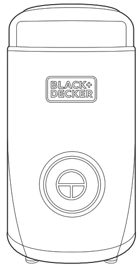 BLACK DECKER BXCG150E Grinder Coffee