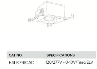 ELCO Lighting ELK4710W 4 Inch Unique Round Reflector for Koto Module-11