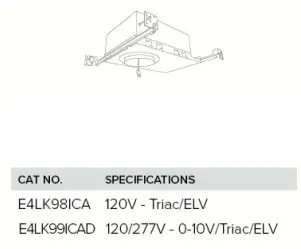ELCO Lighting ELK4710W 4 Inch Unique Round Reflector for Koto Module-12