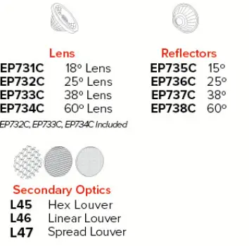 ELCO Lighting ELK4710W 4 Inch Unique Round Reflector for Koto Module-4