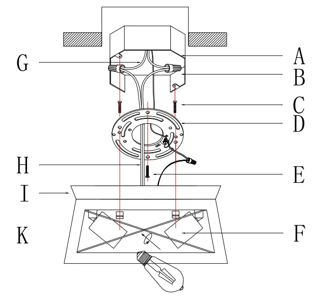Maxax-MX21008-2WD-Wood-Black-Metal-Flush-Mount-fig-2.