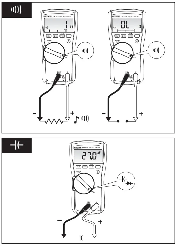 FLUKE 116 True-rms Multimeter -Multimeter4
