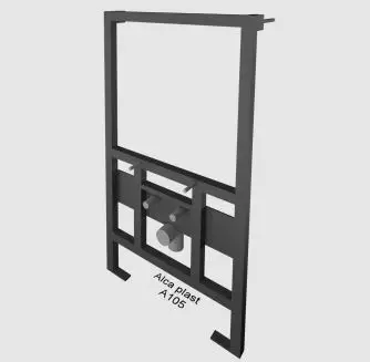 Alca Plast A104b Batteries Mounting Frame Instructions