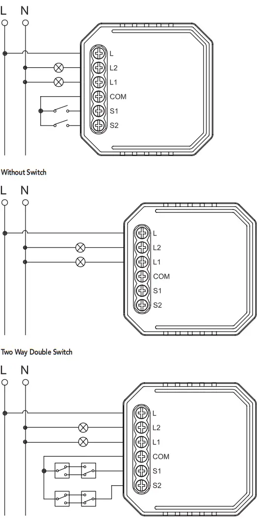 NEO Smart Controller Button Zigbee 3 0 - Two Way Single Control