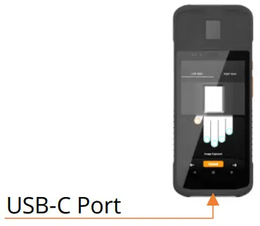 CREDENCE ID M ECO Reliable Biometric Verification Device - USB-C Port