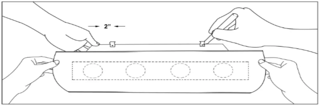 HomeConcept VS0720SWH Modern Vanity Light Cover Conversion Kit - Fig 1