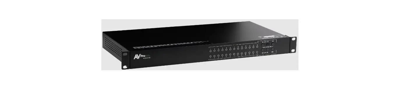 Av Pro Edge Ac-aex-rc-hub Audio Centralizer With Stereo Matrixing User Manual Av Pro Edge Ac-aex-rc-hub Audio Centralizer With Stereo Matrixing User Manual