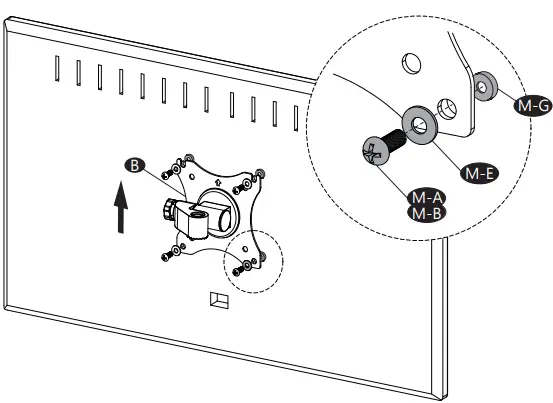 WALI 1343LKS Full-Motion TV Wall Mount-FIG10