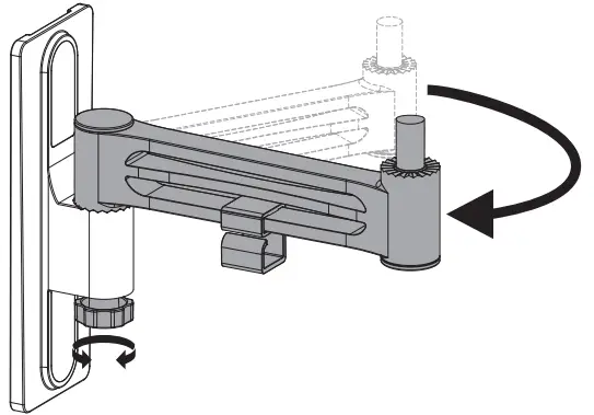 WALI 1343LKS Full-Motion TV Wall Mount-FIG13