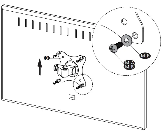 WALI 1343LKS Full-Motion TV Wall Mount-FIG9