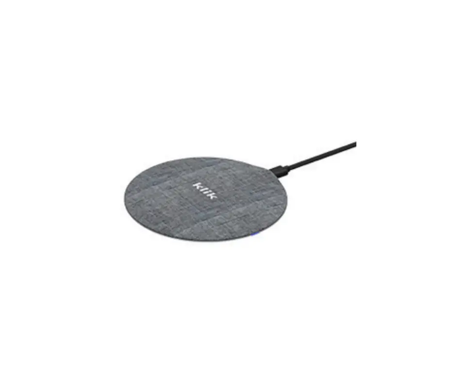 Klik Qi Fabric Wireless Charging Pad 15w Instructions