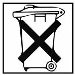 NEUATION TECHNOLOGIES iFUGE L400P 8 x 15 ml fixed Angle Rotor Instruction Manual - Disposal icon