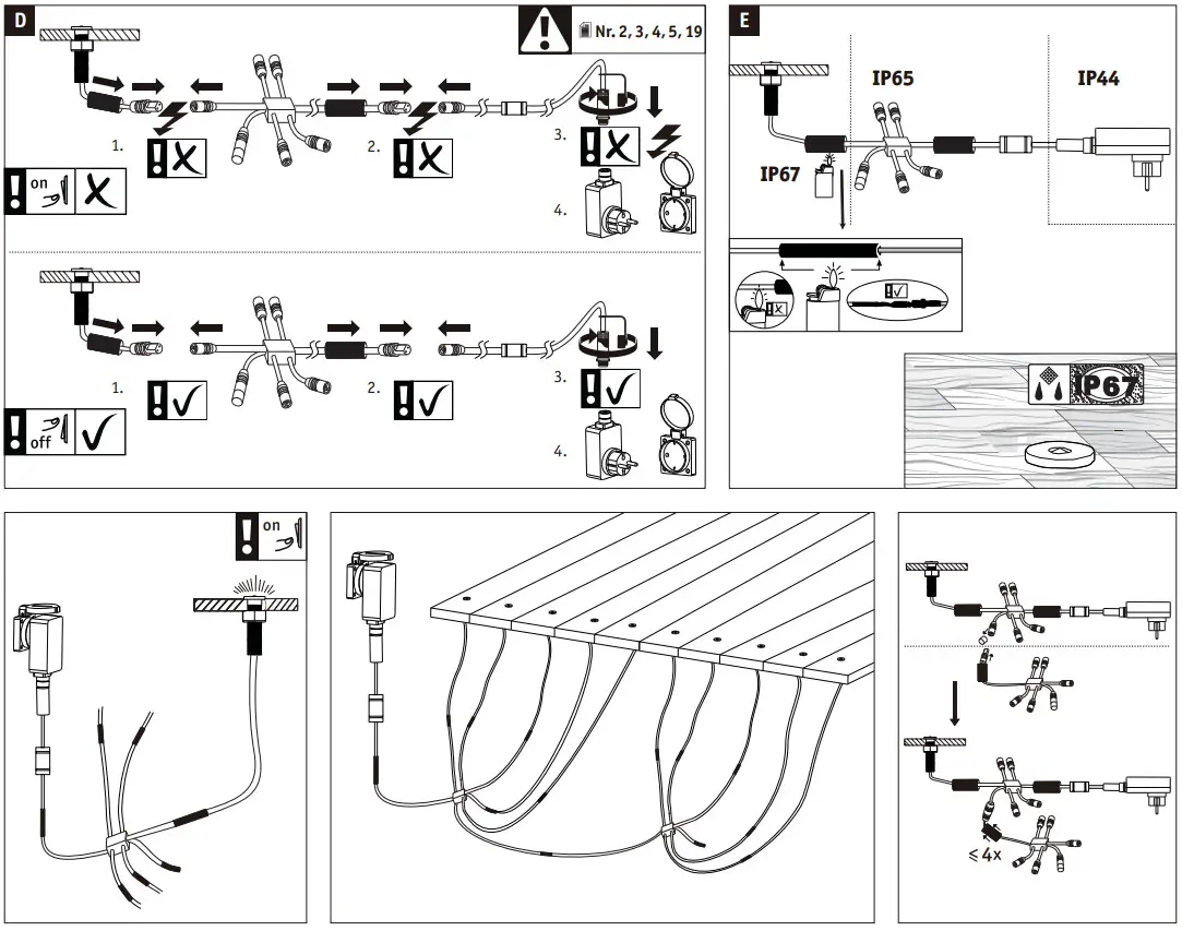 Paulmann 936.94 Plug and Shine LED Recessed floor luminaire MicroPen II - Figure 2