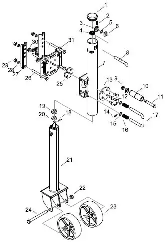HAULMASTER-lb-Swing-Away-Trailer-Jack-Owner's-fig-8