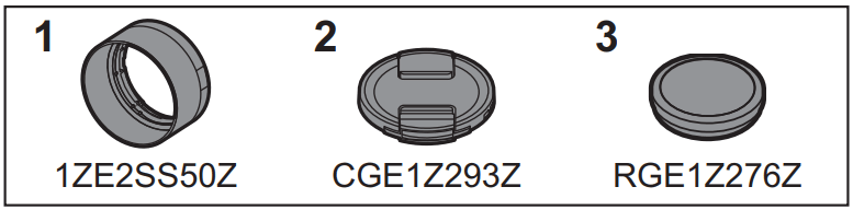 Panasonic S S50 Interchangeable Lens for Digital Camera - Supplied Accessories