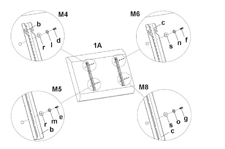 KIMEX-012-1143-Fixed-Wall-Mount-fig-2