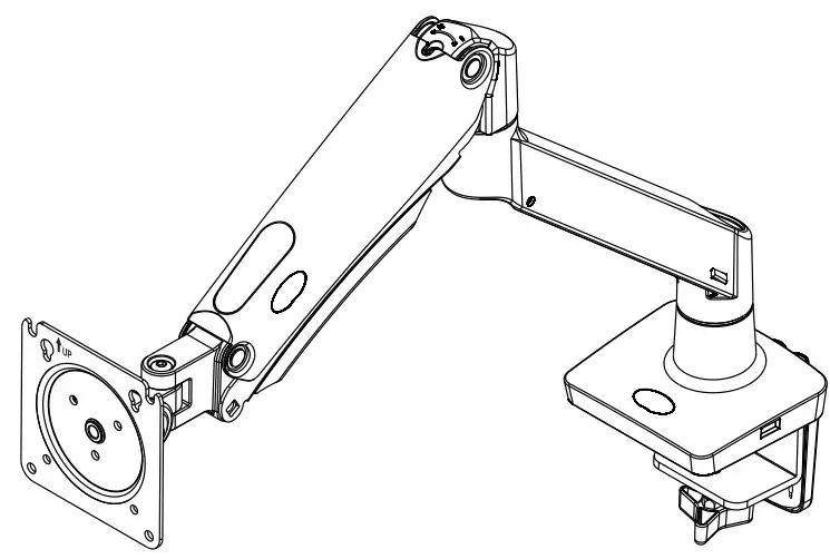 HUANUO HNSS12 Monitor Desk Mount -