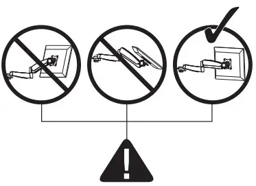 HUANUO HNSS12 Monitor Desk Mount - Spring Tension