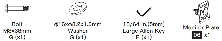 HUANUO HNSS12 Monitor Desk Mount - Step 3