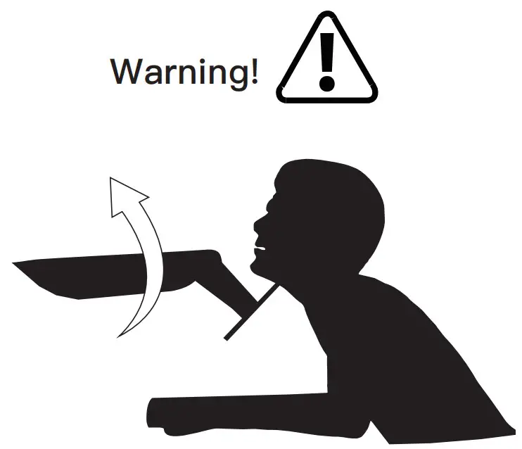 HUANUO HNSS12 Monitor Desk Mount - Warning!2