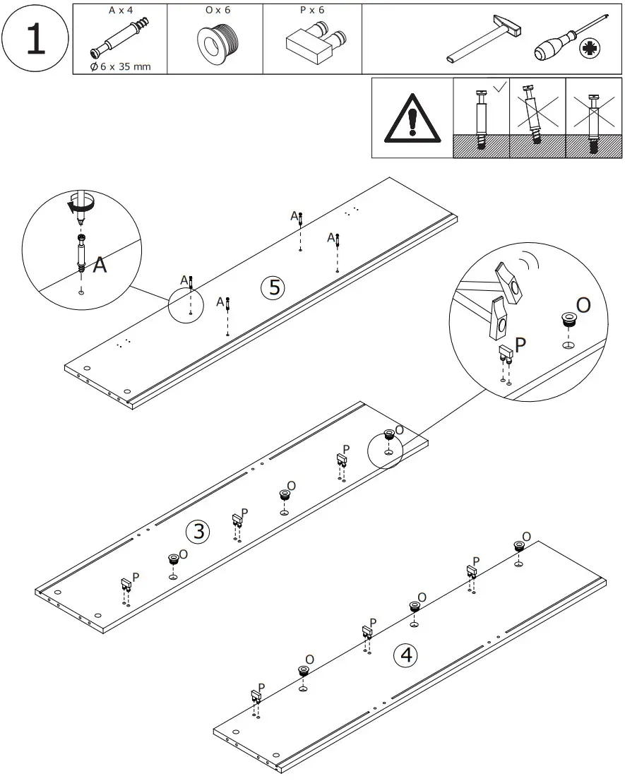 FUFU GAGA WFKF210049 20 Pair White Composite Shoe Cabinet - FIGURE 3